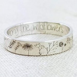 “ You belong among the wildflowers” ring